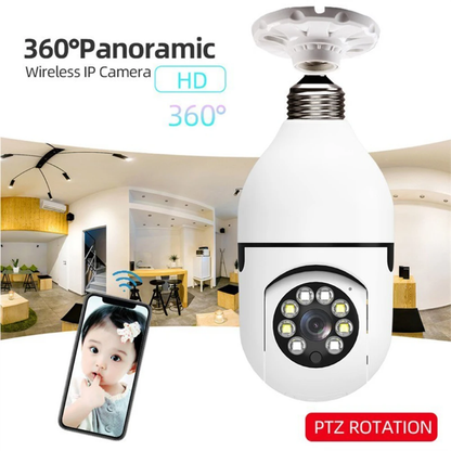 Câmera de Segurança Wi-Fi 360° – 2MP