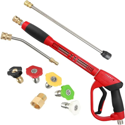 Pistola de Lavagem de Alta Pressão — Kit Completo