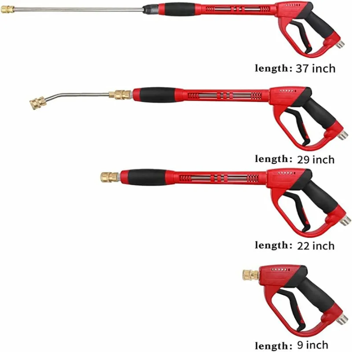 Pistola de Lavagem de Alta Pressão — Kit Completo